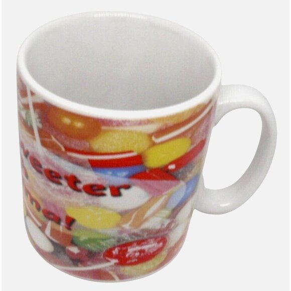 Lifes Sweeter With Grandma Candy Print Ceramic Coffee Tea Mug Cup10 fl oz - Picture 3 of 3